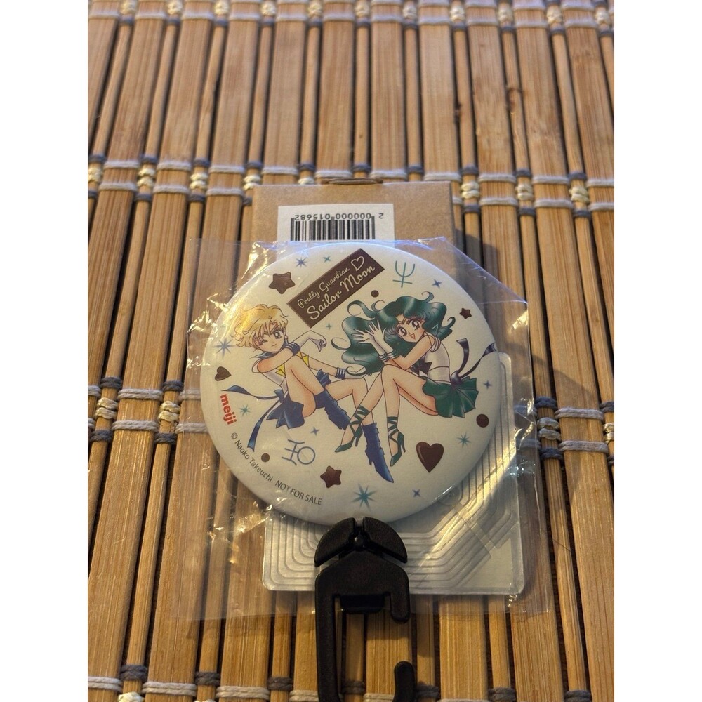 Official Sailor Moon x Meiji Collab - Sailor Uranus & Sailor Neptune Can Mirror